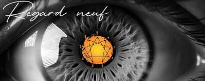 close up of human eye with abstract patterns ,generative ai